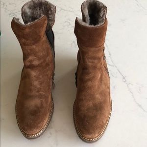 Paul green insulated suede boots US 7.5